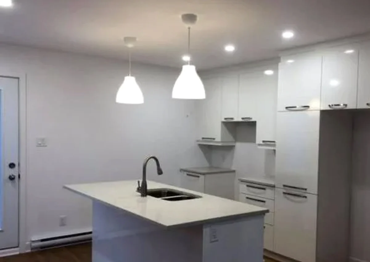 Finition de rénovation résidentielle